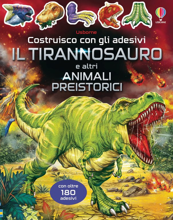 Dinosauri e altri animali preistorici. Costruisco con gli adesivi | Immagine Gallery 2