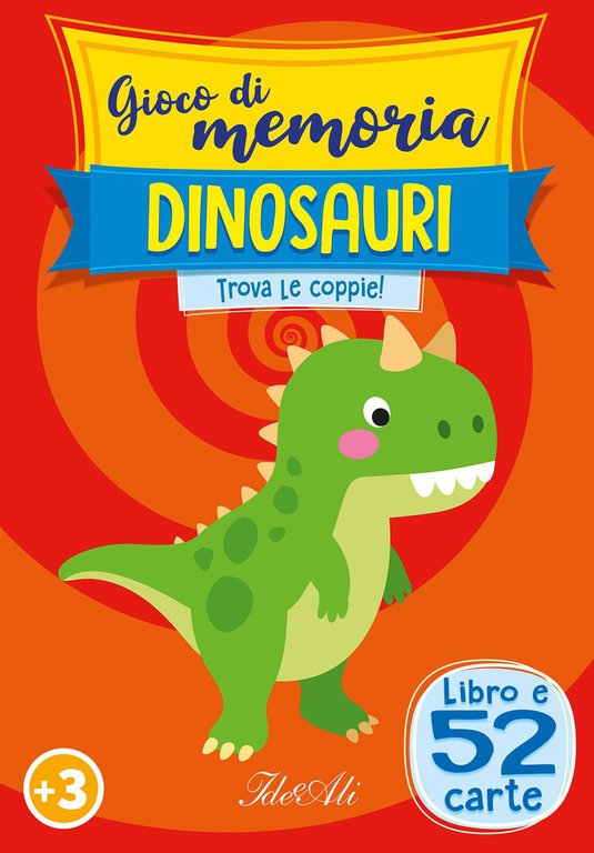 Dinosauri. Gioco di memoria. Ediz. a colori. Con 52 carte di memoria