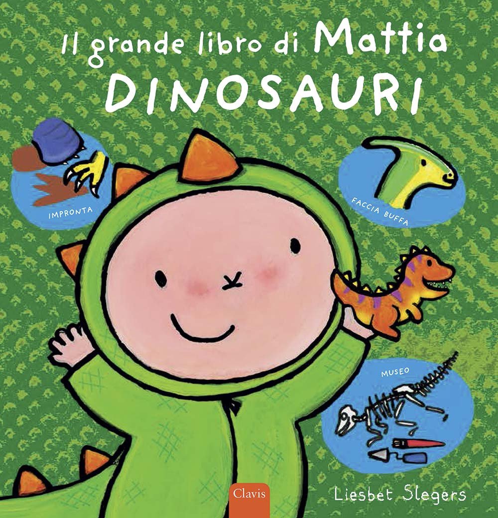 Dinosauri. Il grande libro di Mattia. Ediz. a colori | Immagine principale