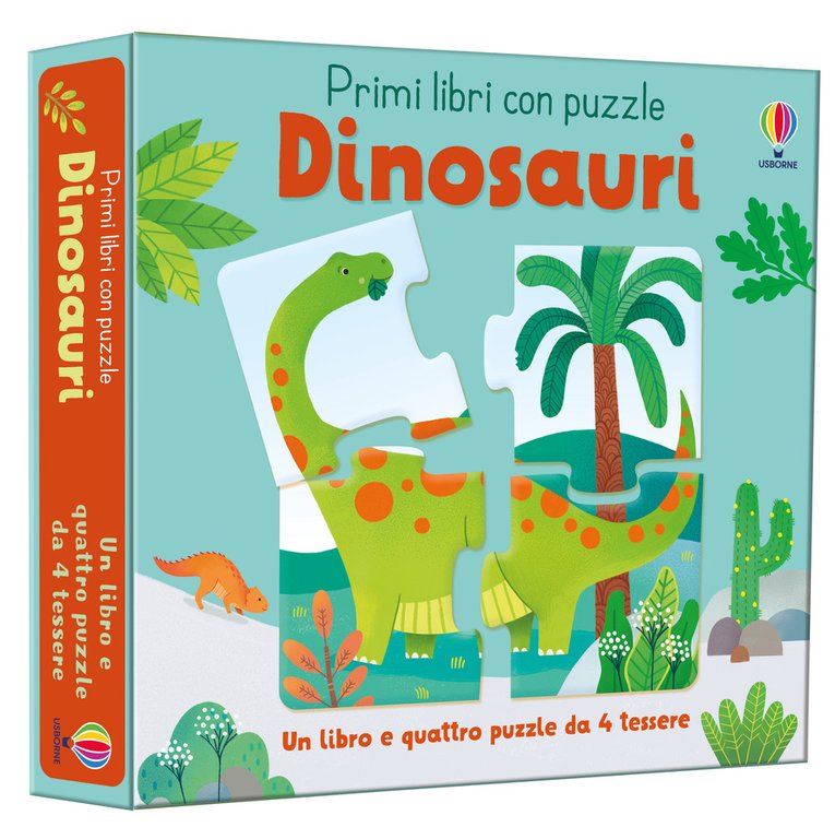 Dinosauri. Primi libri con puzzle. Con 4 puzzle