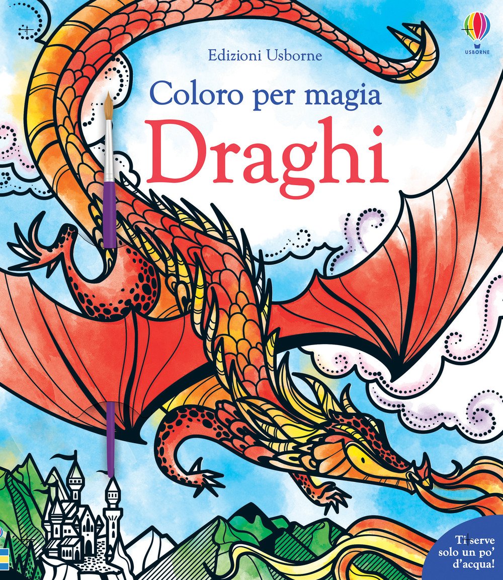 Draghi. Coloro per magia. Ediz. illustrata. Con gadget | Immagine principale