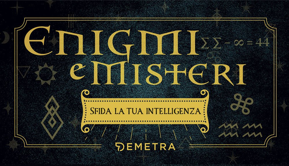 Enigmi e misteri. Sfida la tua intelligenza. Con 105 Carte