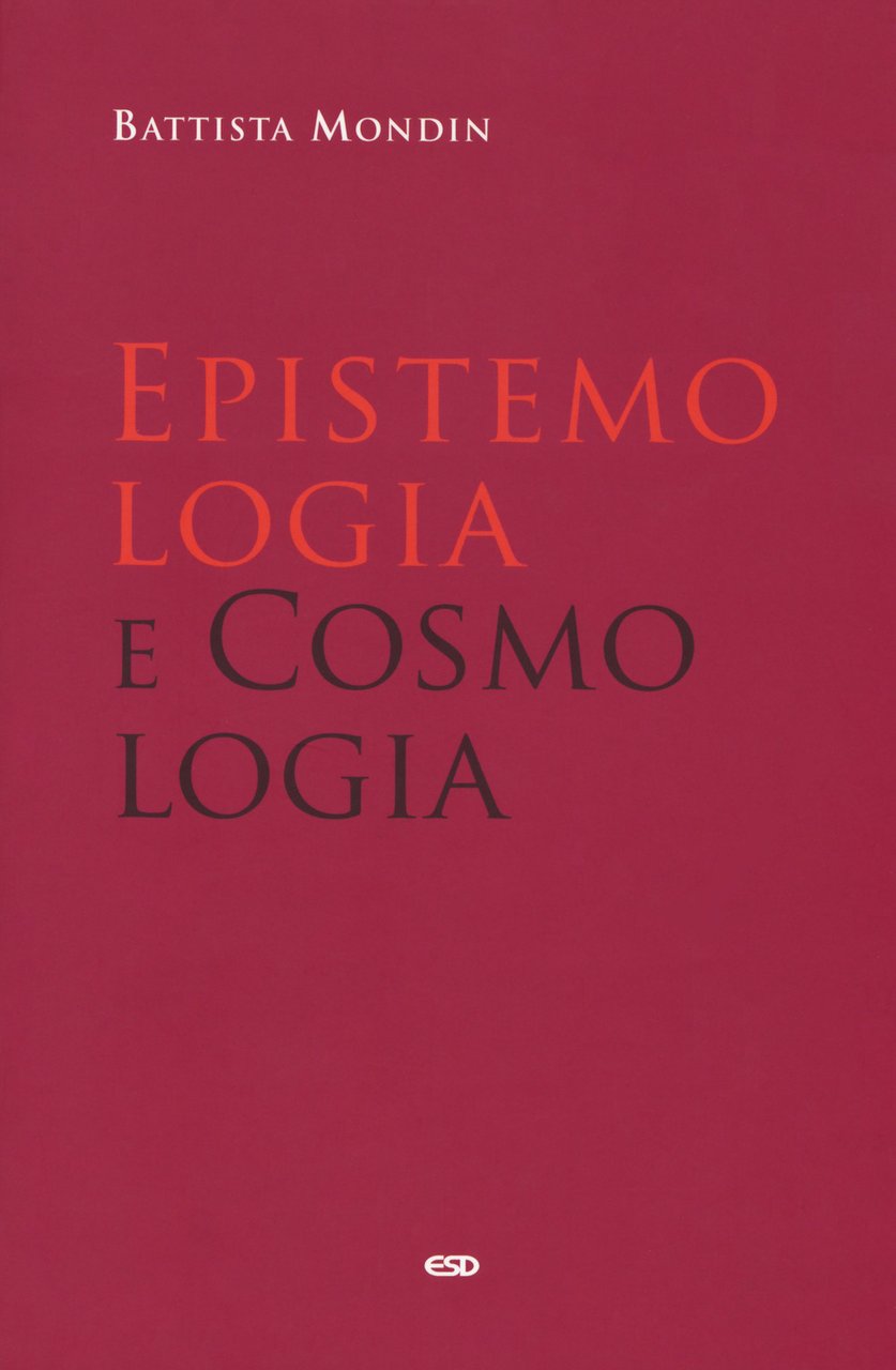 Epistemologia e cosmologia