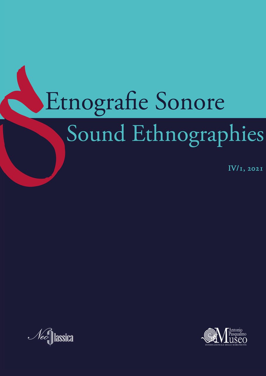 Etnografie Sonore-Sound Ethnographies (2021). Vol. 1