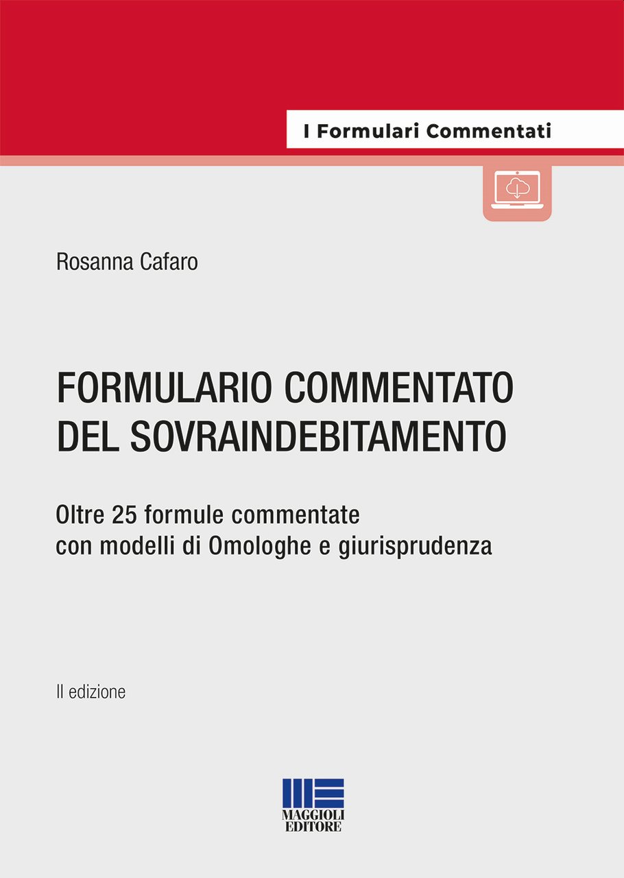 Formulario commentato del sovraindebitamento