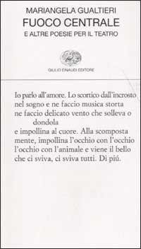 Fuoco centrale e altre poesie per il teatro | Immagine principale