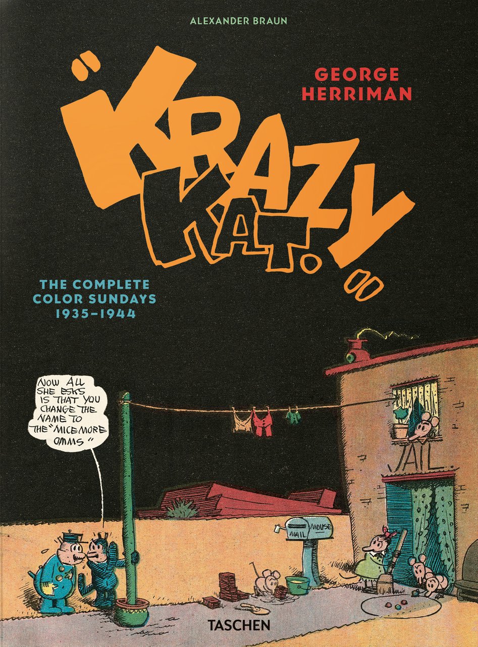 George Herriman's "Krazy Kat". The complete color sundays 1935-1944
