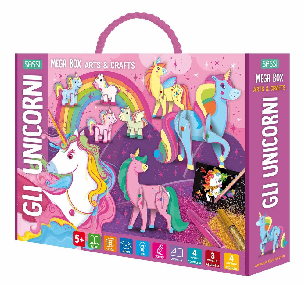 Gli unicorni. Mega box arts & crafts. Ediz. a colori. …