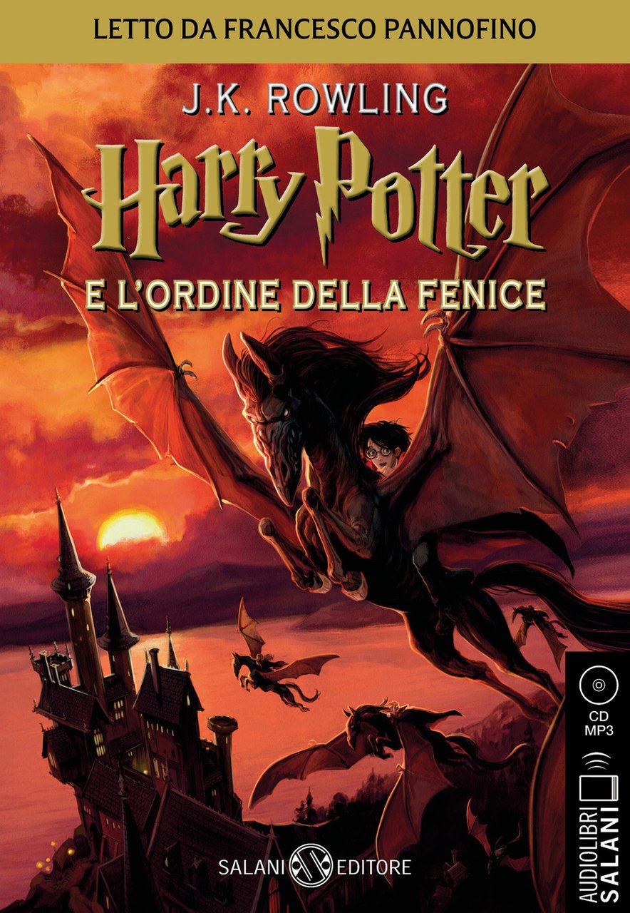 Harry Potter e l'Ordine della Fenice letto da Francesco Pannofino. …