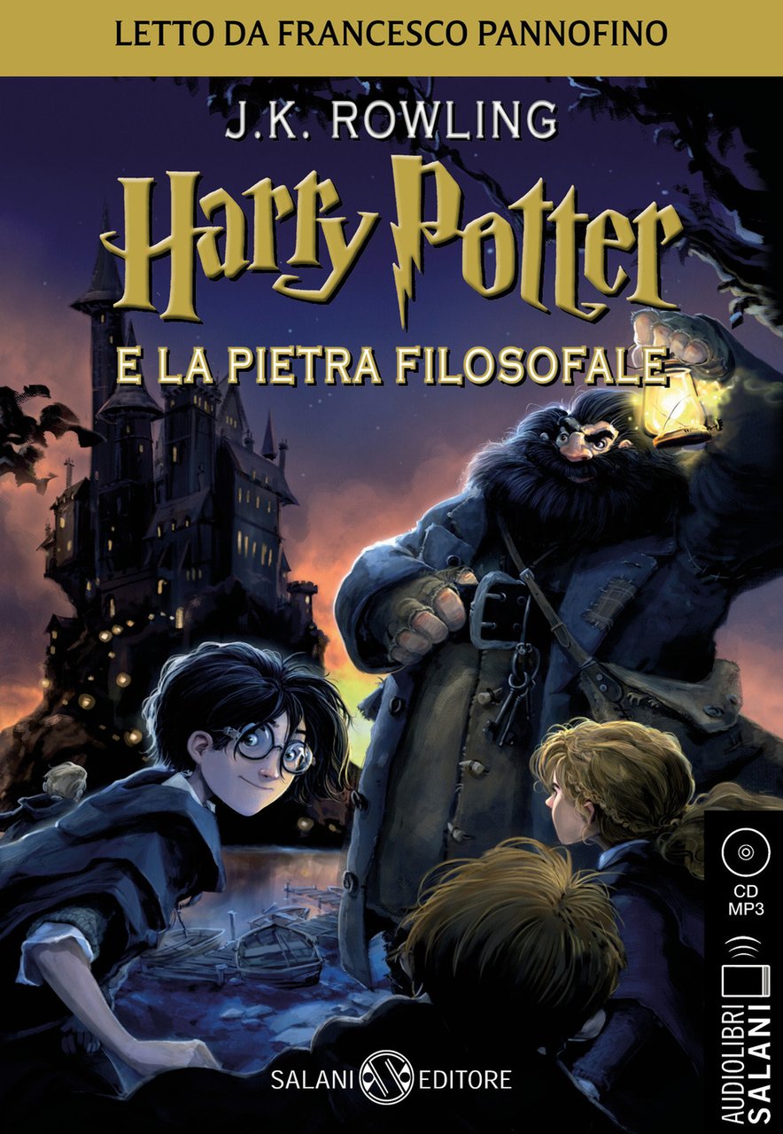 Harry Potter e la pietra filosofale letto da Francesco Pannofino. …