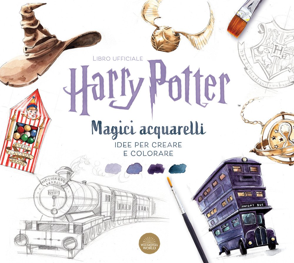 Harry Potter. Magici acquarelli. Idee per creare e colorare. Ediz. …