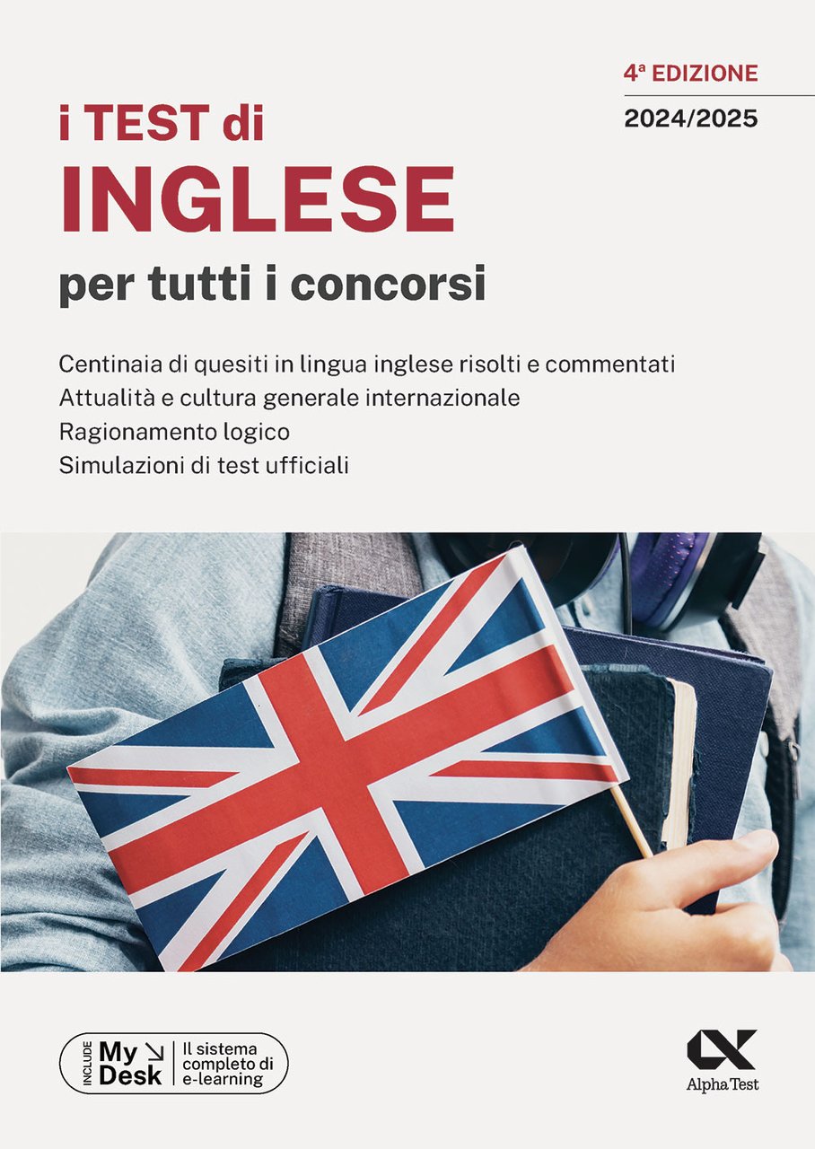 I test di inglese per tutti i concorsi. Ediz. MyDesk. … | Immagine principale