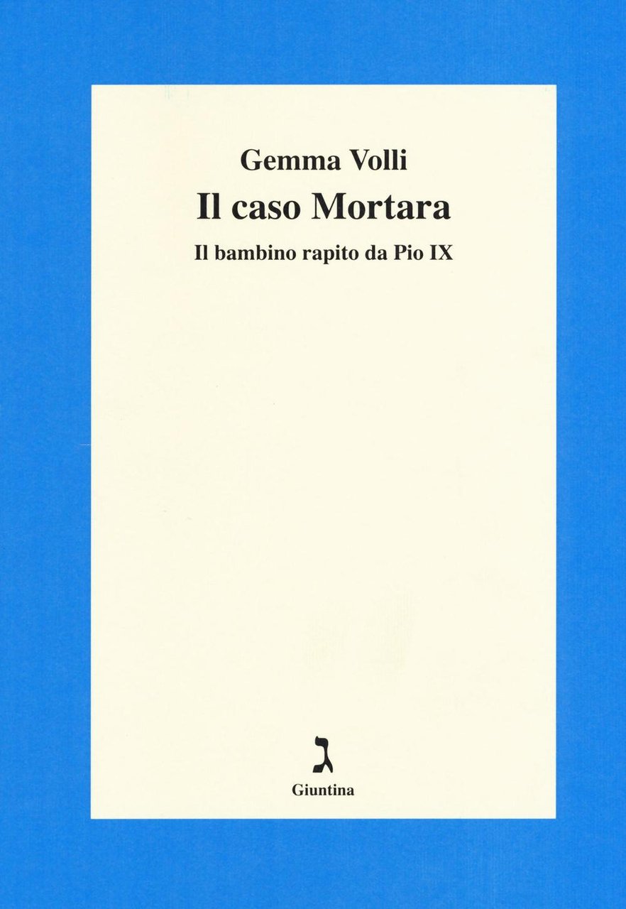 Il caso Mortara. Il bambino rapito da Pio IX | Immagine principale