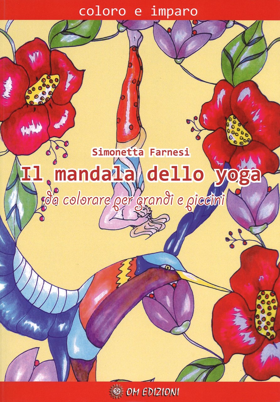 Il mandala dello yoga da colorare per grandi e piccini. …