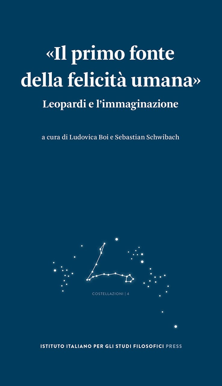 «Il primo fonte della felicità umana». Leopardi e l'immaginazione | Immagine principale