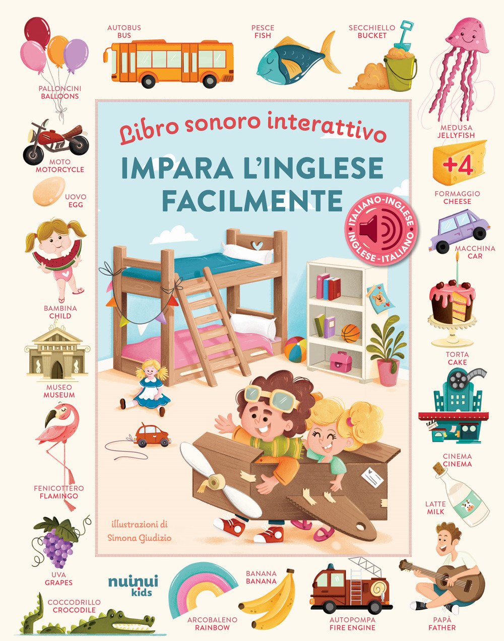 Impara l'inglese facilmente. Libro sonoro interattivo. Ediz. a colori | Immagine principale