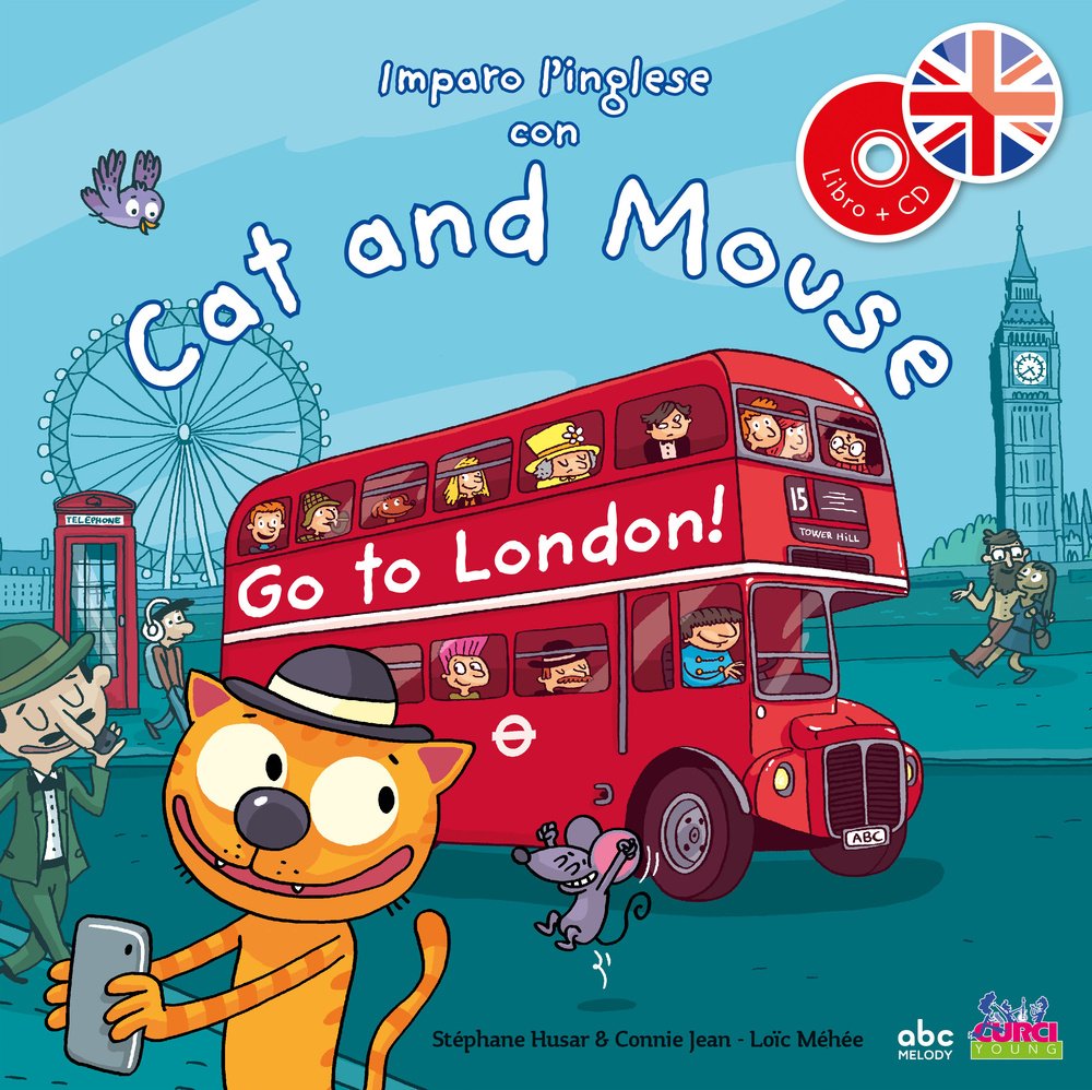 Imparo l'inglese con Cat and Mouse. Go to London! Ediz. … | Immagine principale