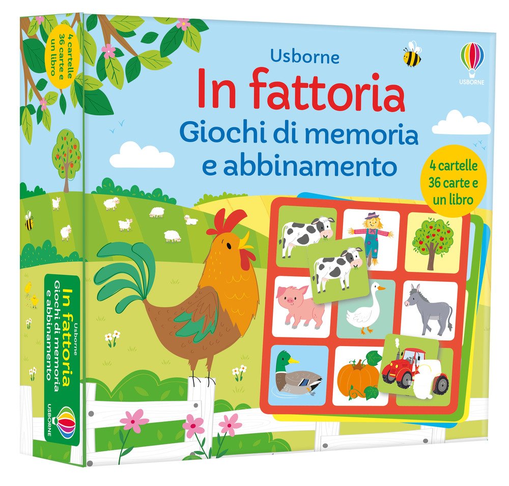 In fattoria. Giochi di memoria e abbinamento. Con 4 cartelle. … | Immagine principale