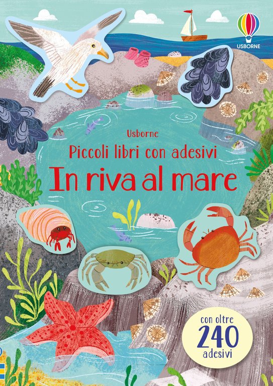 In riva al mare. Piccoli libri con adesivi. Ediz. a …