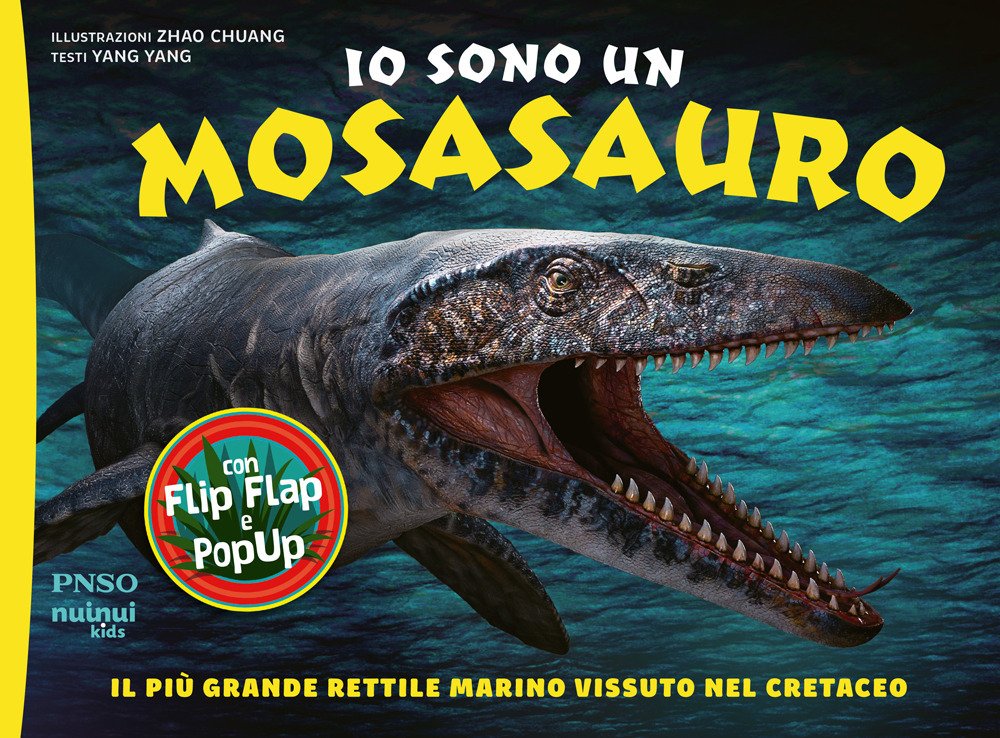 Io sono un Mosasauro. Il più grande rettile marino vissuto …