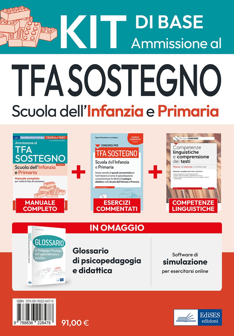 Kit di base: Ammissione al TFA sostegno scuola infanzia e …