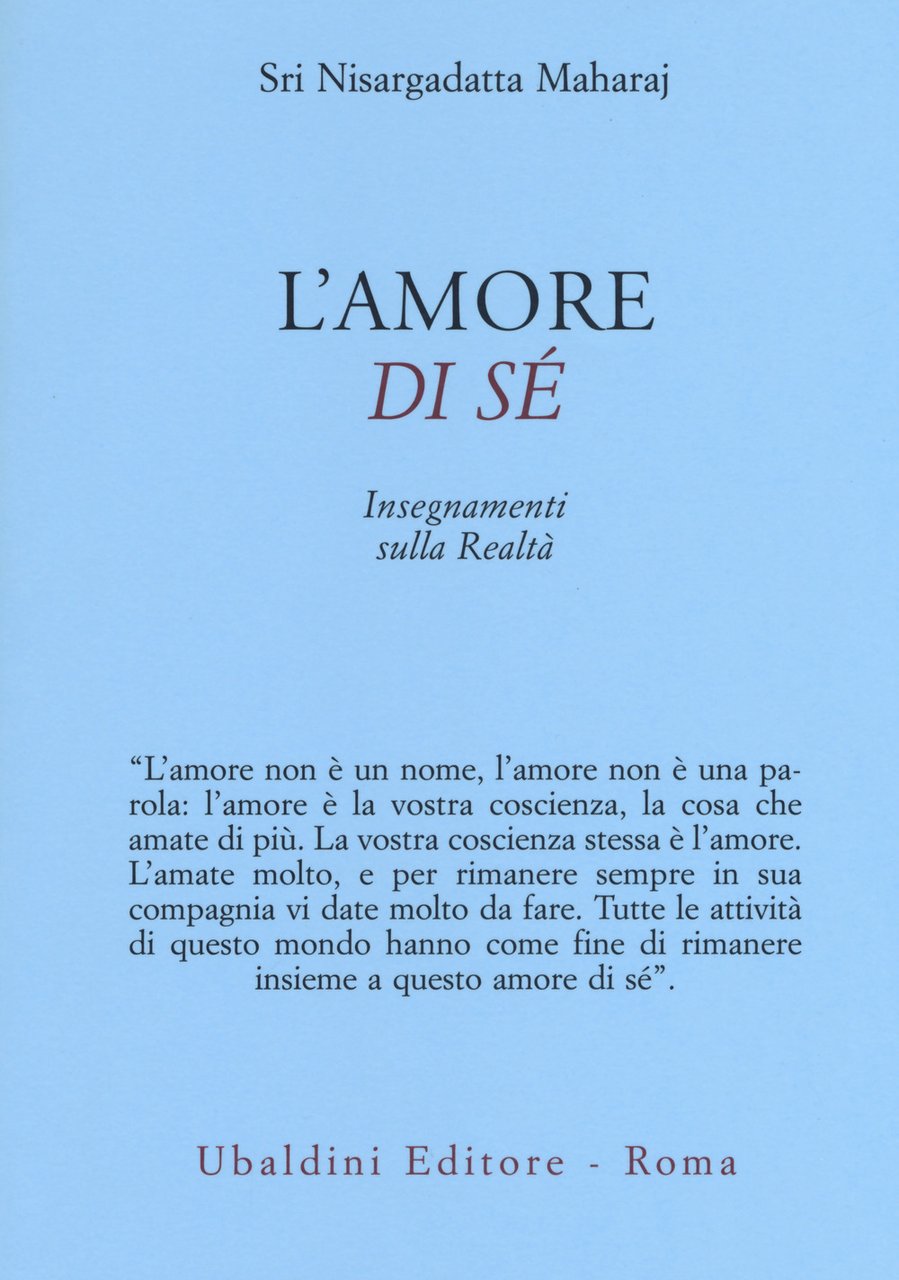 L'amore di sé | Immagine principale