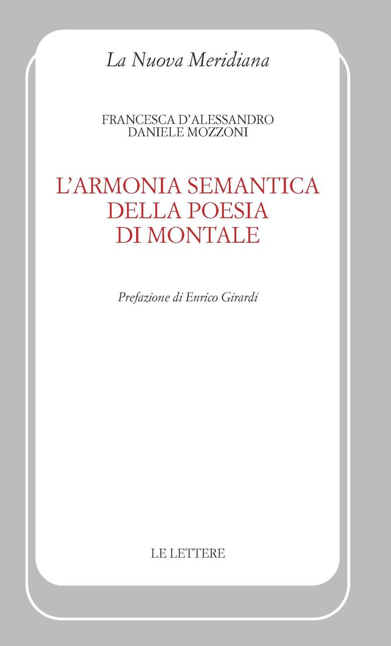 L'armonia semantica della poesia di Montale | Immagine principale