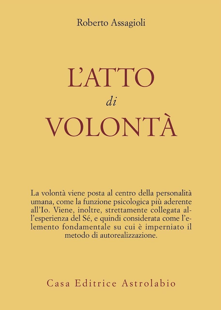 L'atto di volontà