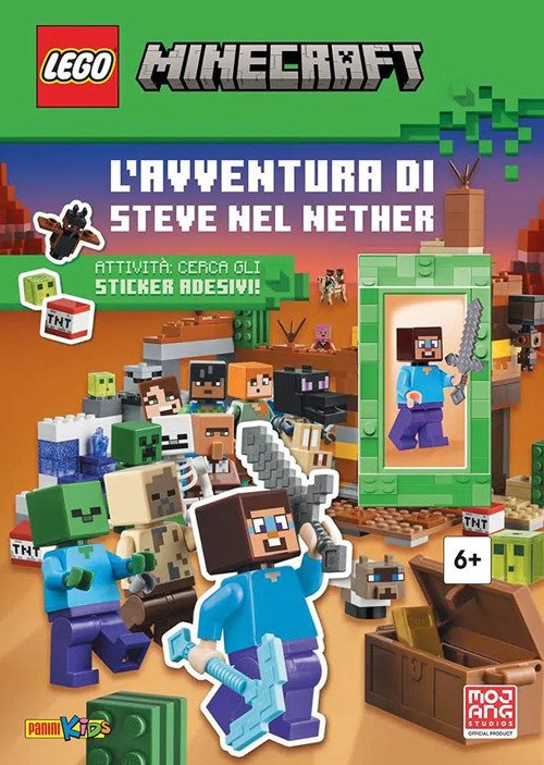 L'avventura di Steve nel Nether. Lego minecraft. Ediz. a colori. … | Immagine principale