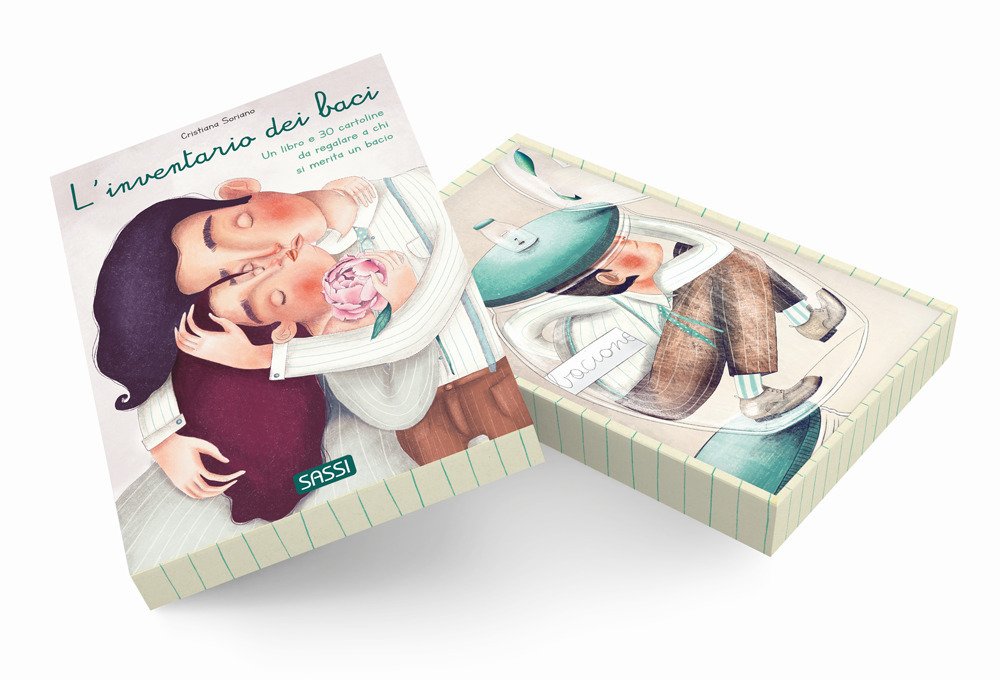 L'inventario dei baci. Ediz. a colori. Con 30 cartoline | Immagine principale