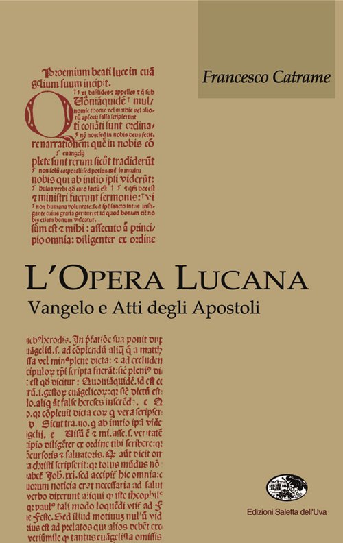 L'opera lucana. Vangelo e Atti degli Apostoli | Immagine principale