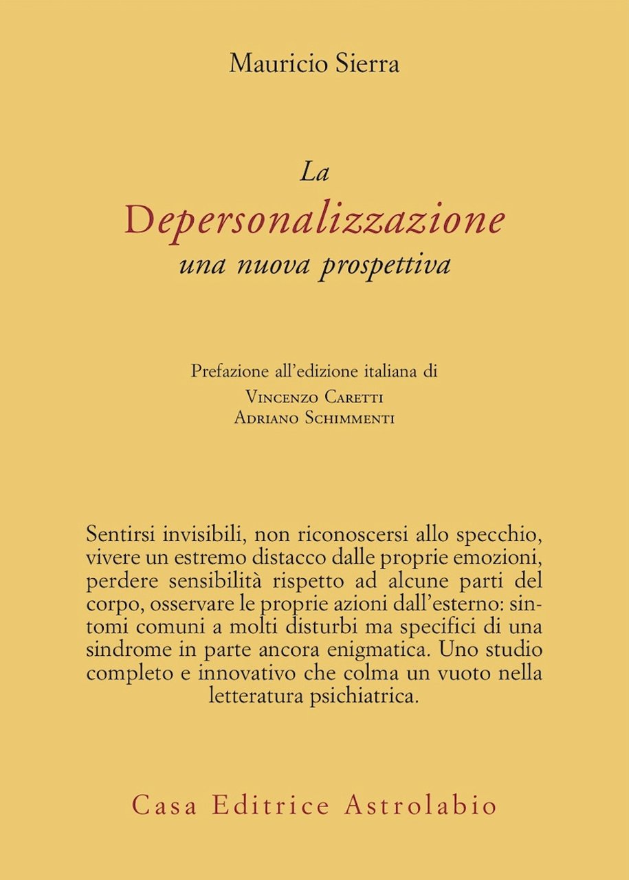 La depersonalizzazione. Una nuova prospettiva | Immagine principale