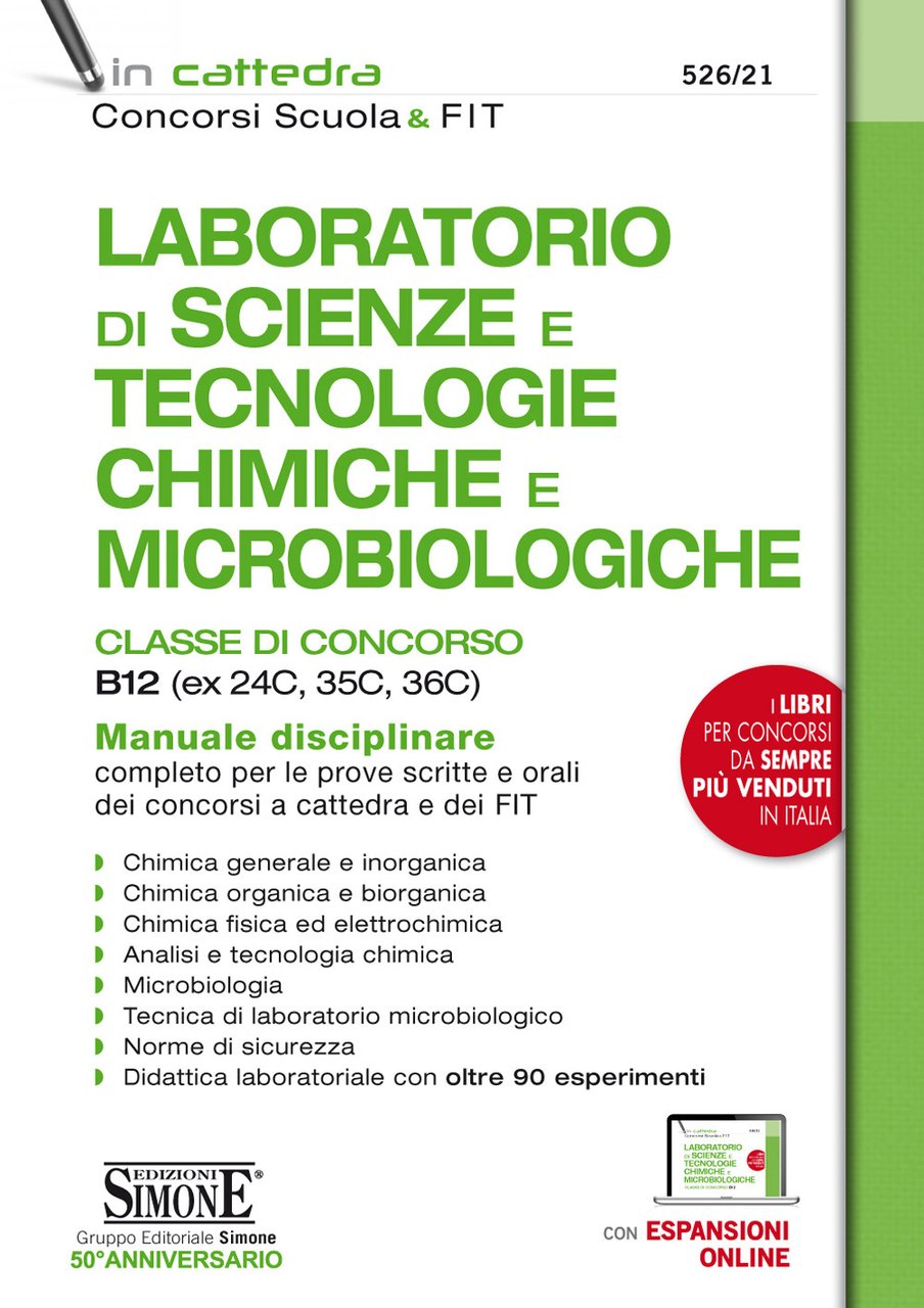 Laboratorio di Scienze e Tecnologie Chimiche e Microbiologiche. Classi di … | Immagine principale