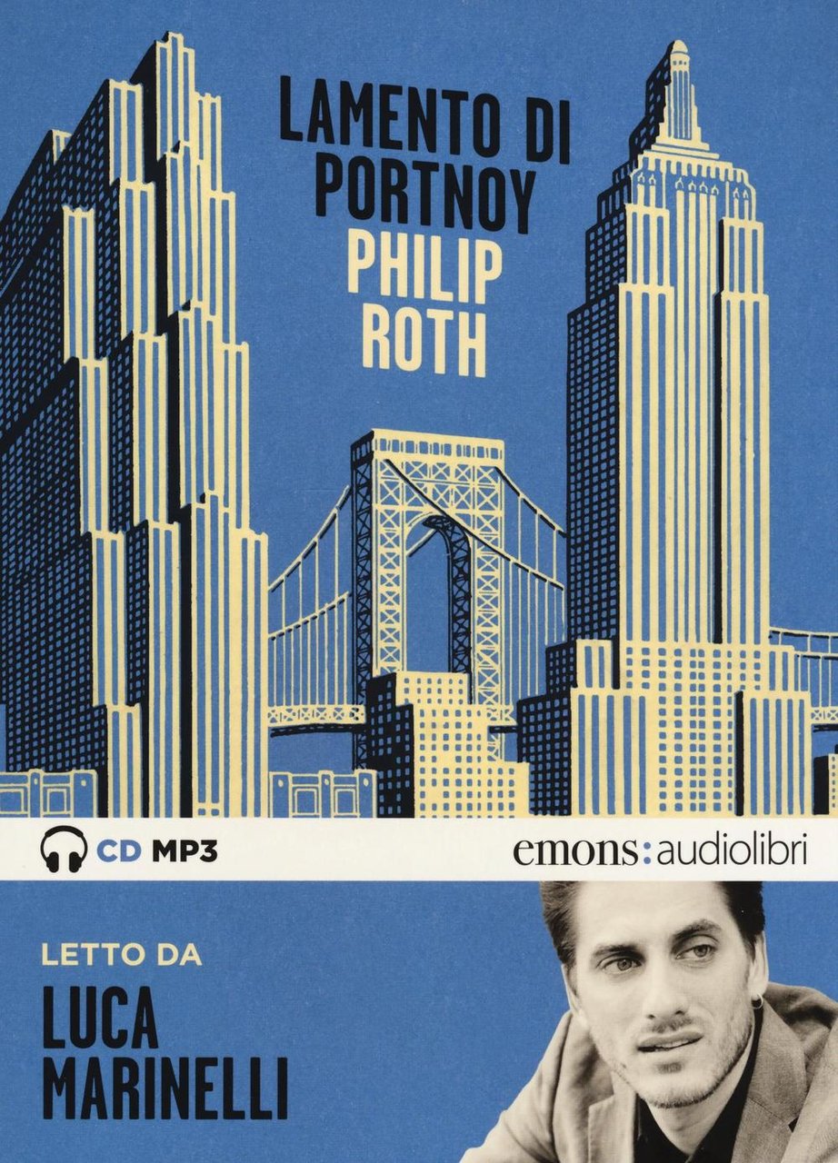 Lamento di Portnoy letto da Luca Marinelli. Audiolibro. Ediz. integrale | Immagine principale