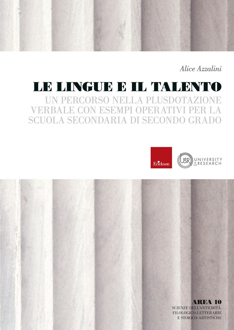 Le lingue e il talento. Un percorso nella plusdotazione verbale …