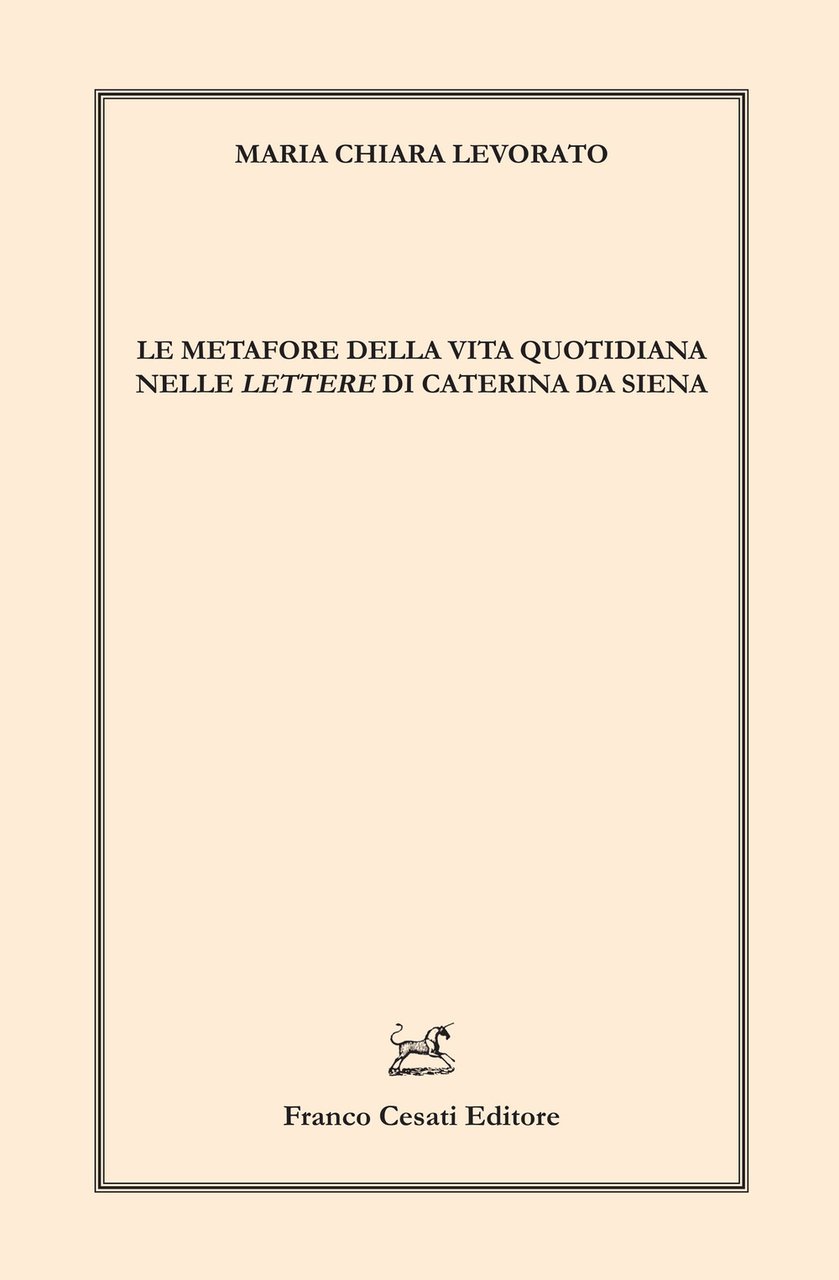 Le metafore della vita quotidiana nelle «Lettere» di Caterina da …