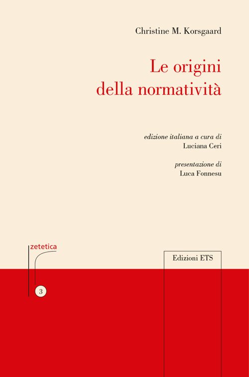 Le origini della normatività