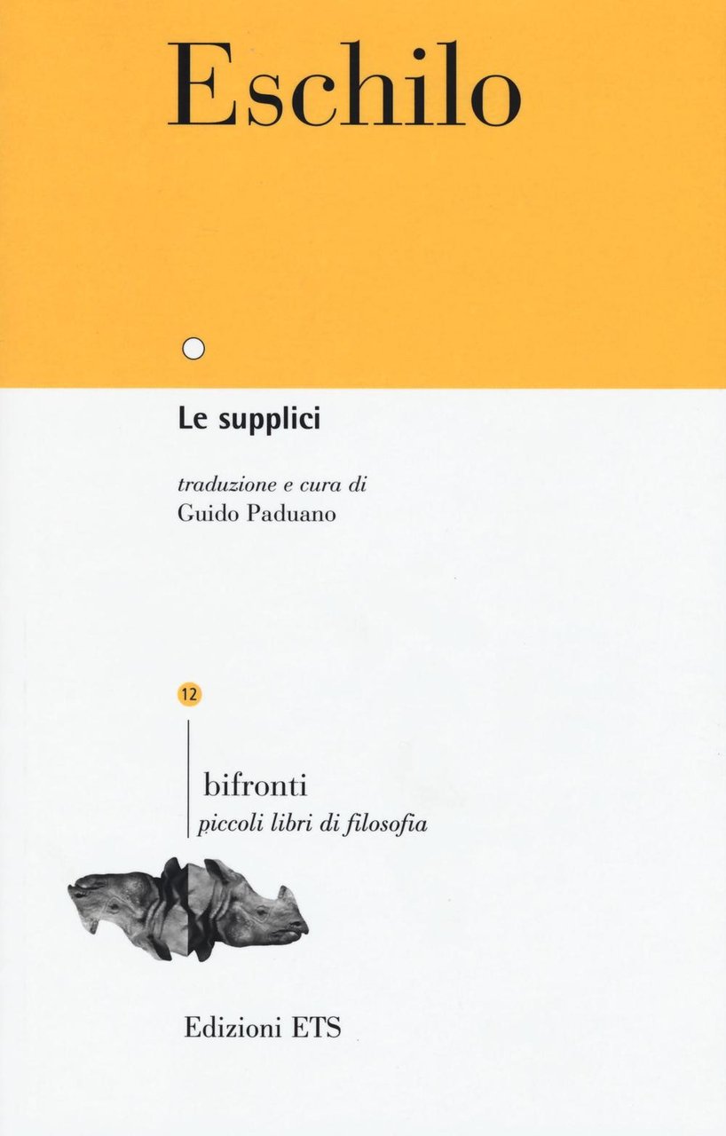 Le supplici. Testo greco a fronte | Immagine principale
