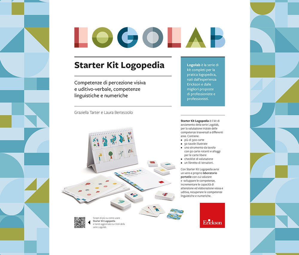 Logolab. Starter kit logopedia. Competenze di percezione visiva e uditivo-verbale, …