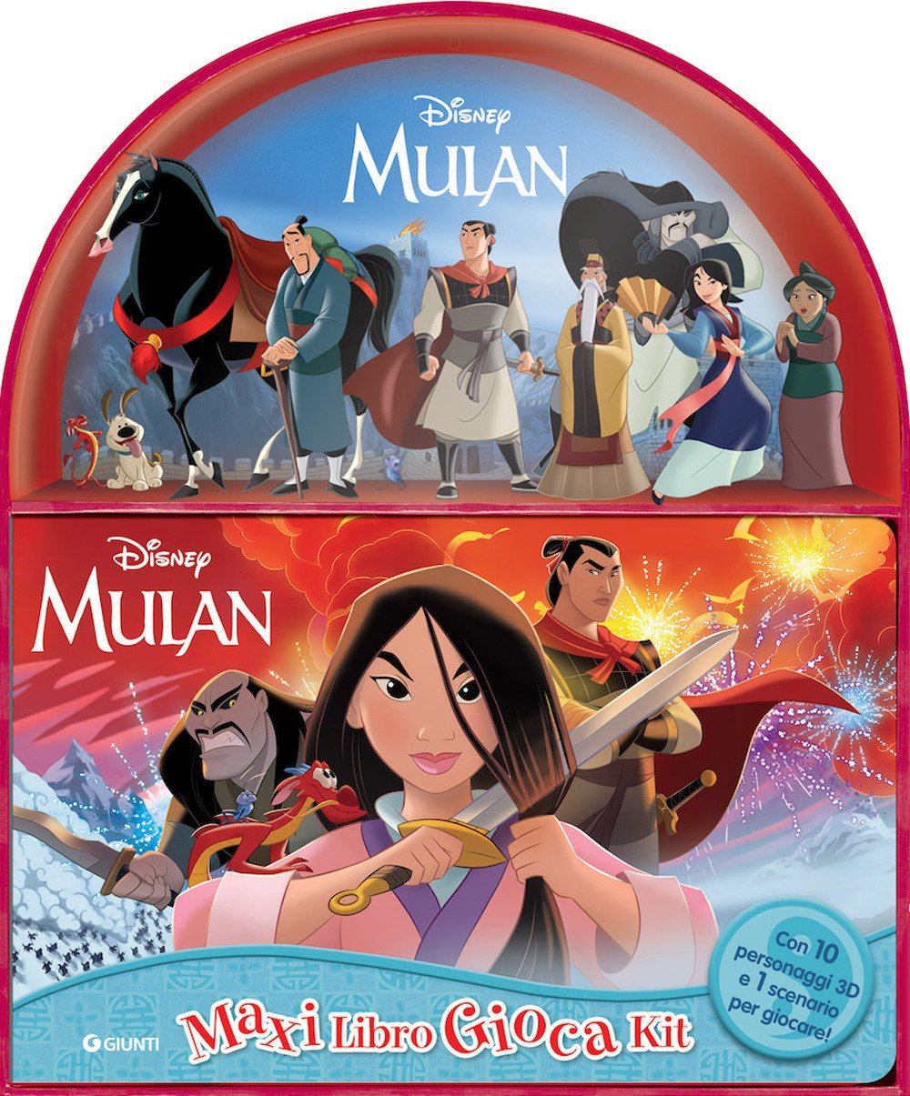 Mulan. Maxi libro gioca kit. Ediz. a colori. Con 10 …