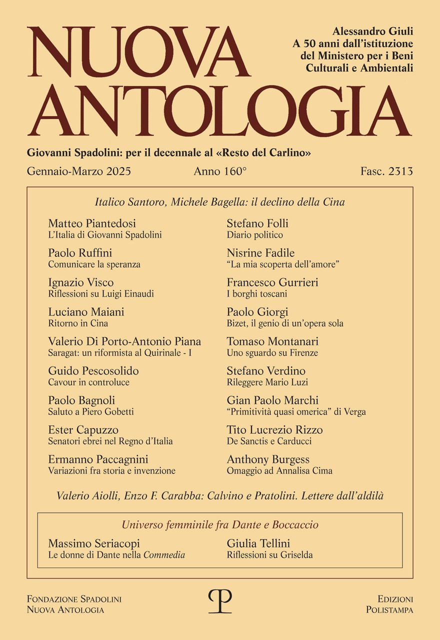 Nuova antologia (2025). Vol. 160 | Immagine principale