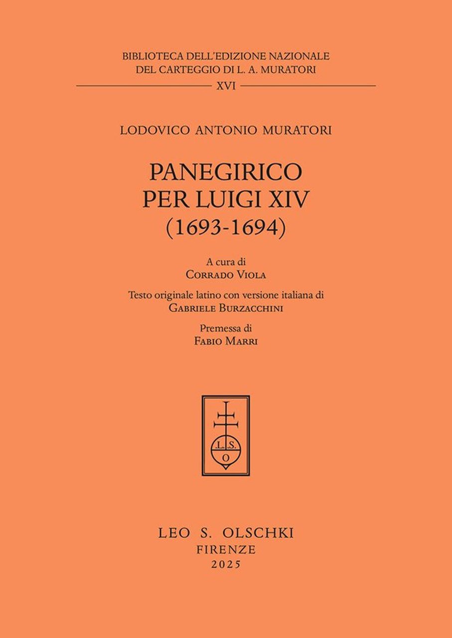 Panegirico per Luigi XIV (1693-1694)