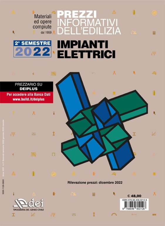 Prezzi informativi dell'edilizia. Impianti elettrici. 2° Semestre 2022. Materiali e … | Immagine Gallery 2