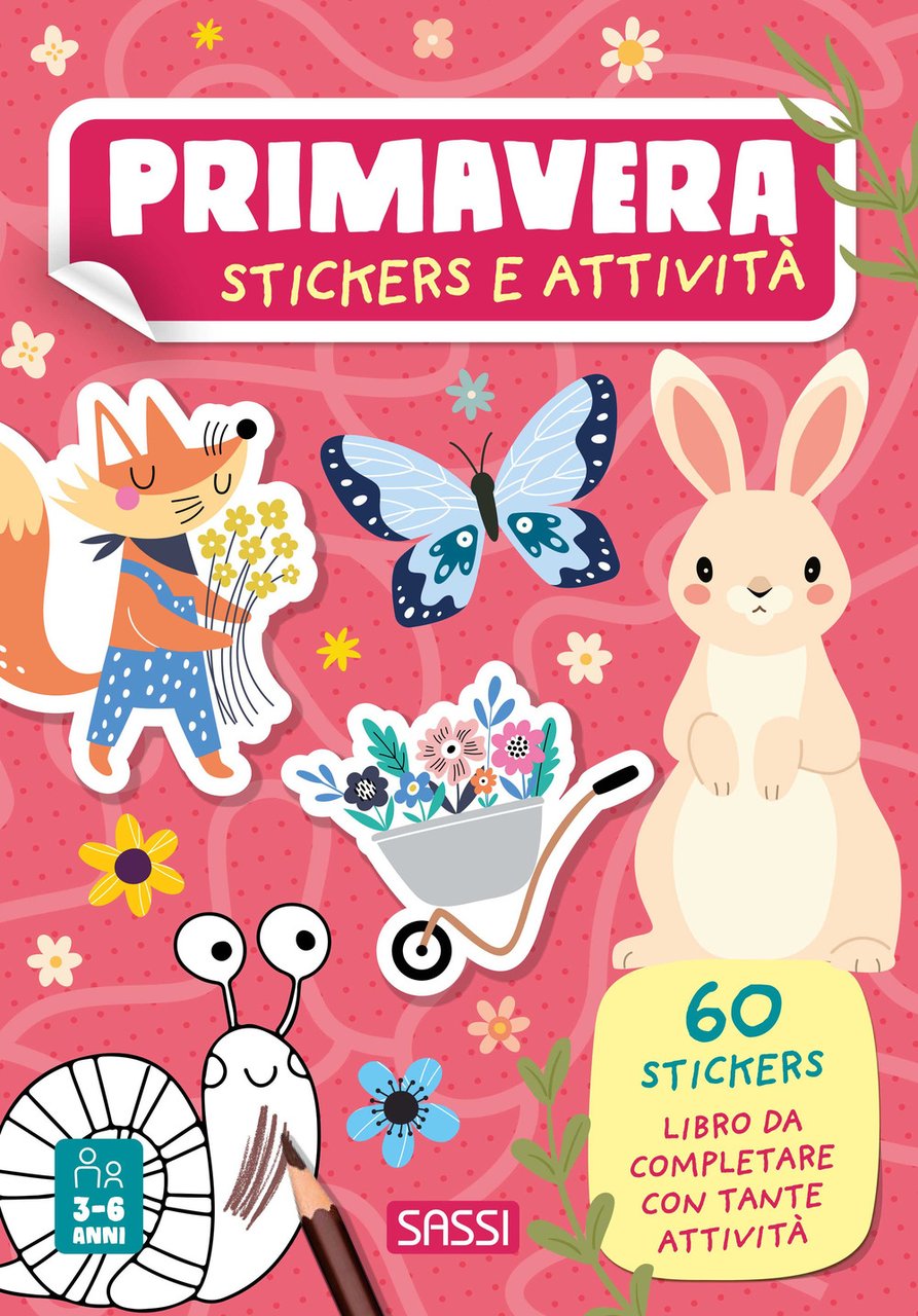 Primavera. Stickers e attività | Immagine principale