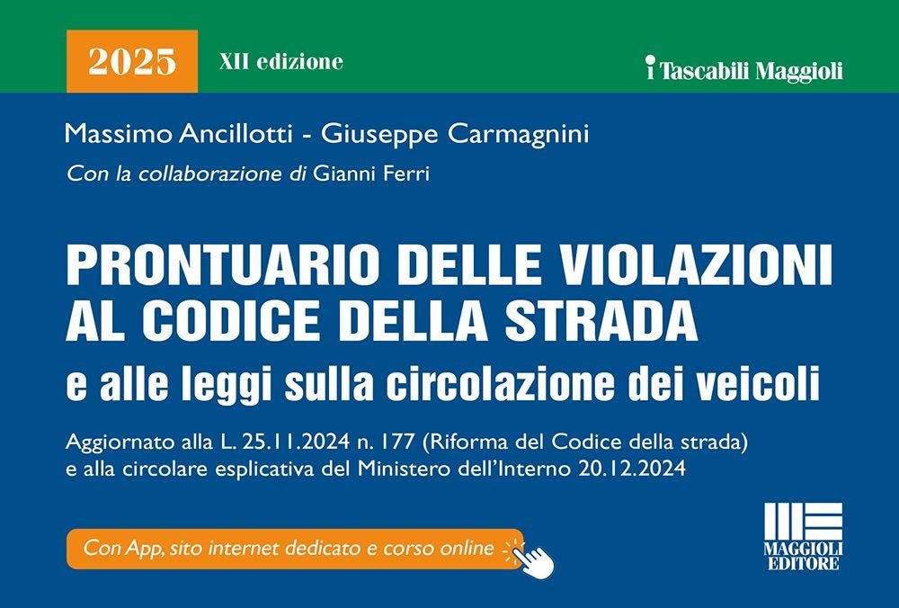 Prontuario delle violazioni al codice della strada e alle leggi …
