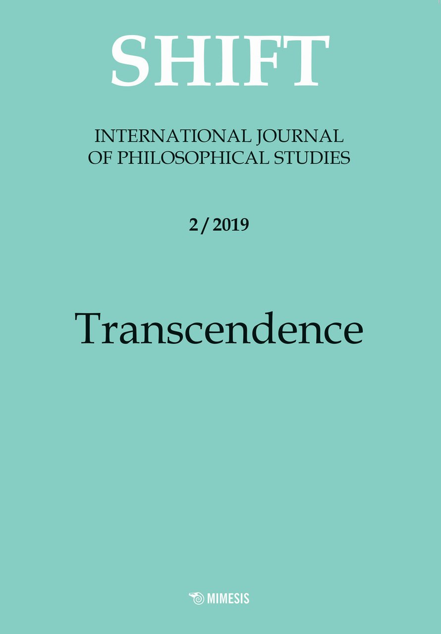 Shift. International journal of philosophical studies (2019). Vol. 2: Transcendence