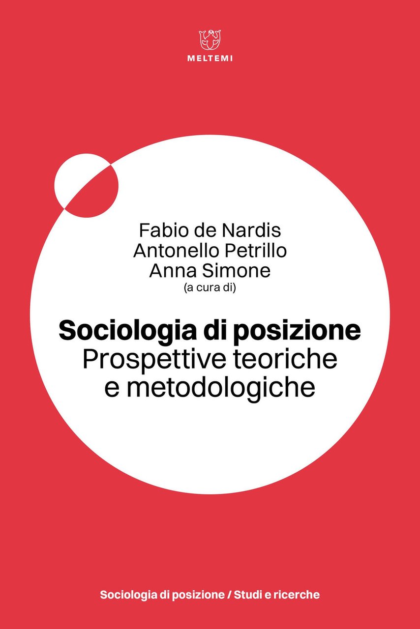 Sociologia di posizione. Prospettive teoriche e metodologiche | Immagine principale