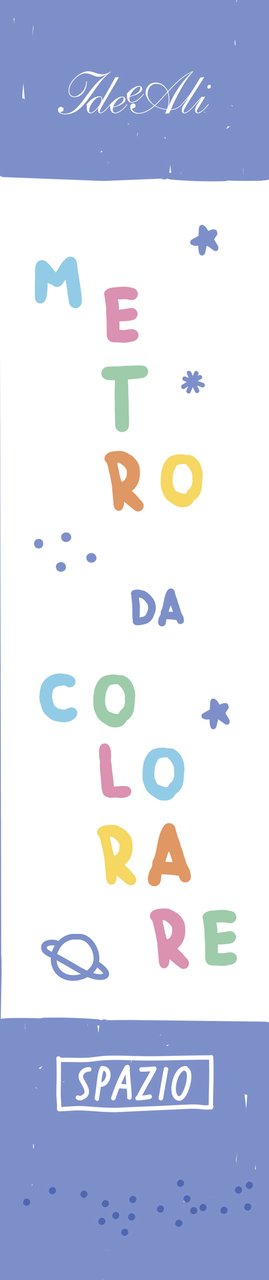 Spazio. Metro da colorare | Immagine principale