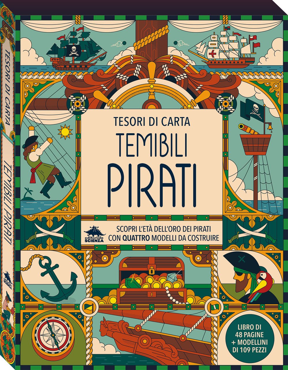 Temibili pirati. Scopri l'età dell'oro dei pirati con quattro modelli … | Immagine principale