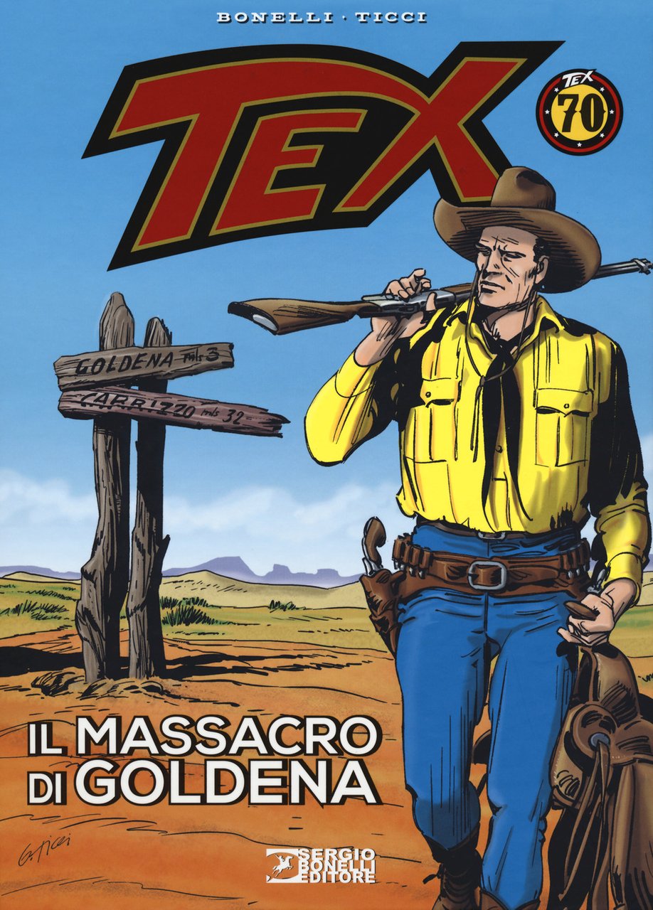 Tex. Il massacro di Goldena | Immagine principale